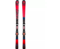 ROSSIGNOL HERO Athlete GS PRO (R21) slidės + LOOK NX7 GW B73 saitai Juoda Karšta Raudona