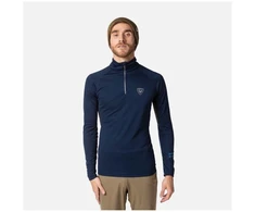 Rossignol Poursuite T-shirt su 1/2 užtrauktuku, tamsiai mėlynos spalvos