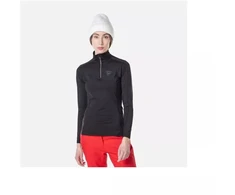 Rossignol W Klasikinis pusės užtrauktuko bliuzonas juodas