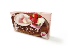 Royal Cacao Mochi Strawberry Flavor 80g x 24 pcs (CHI)