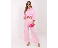 Rožinė klasikinė moteriška palaidinė (one size)