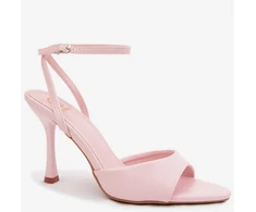 Rožinės aukštakulnės basutės Step in style