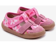 Rožinės barefoot šlepetės Milami