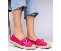 Rožinės espadrilės su cirkoniais Maruta“
