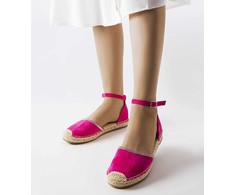 Rožinės Licia espadrilės
