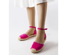 Rožinės Licia espadrilės
