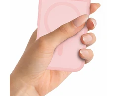 Rožinis dėklas iPhone 16 3mk Misty MagCase