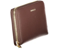 Rudas moteriškas piniginė COCCINELLE Metallic Soft