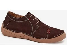 Rudi moteriški pusbačiai iš zomšos Step in Style