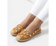 Rudos Chanou espadrilės