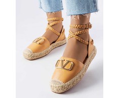 Rudos espadrilės
