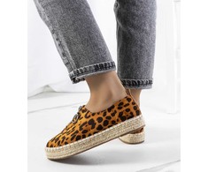 Rudos spalvos Verneli espadrilės