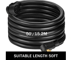 VEVOR 15.2 m 8AWG keturialaitis RV prailginimo laidas