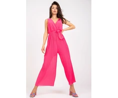 Ryškiai rožinis kombinezonas Italy Moda