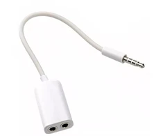 Šakotuvas "1X to 2X aux 3.5mm"