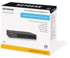 Šakotuvas NETGEAR GS324-200EUS 24 prievadų nevaldomas gigabitinis komutatorius