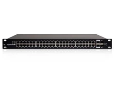 Šakotuvas Tinklo jungiklis Ubiquiti EdgeSwitch 48 PoE (500W), 52 prievadai, PoE (PoE+: 48), 436W, valdomas, Gigabit/10G