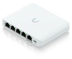 Šakotuvas Valdomas 5 prievadų 1/2.5G „Ubiquiti“ „UniFi Flex Mini“ 2.5G komutatorius (USW-Flex-2.5G-5-EU)