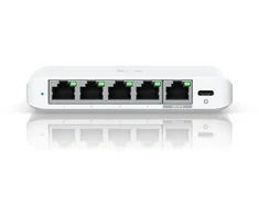 Šakotuvas Valdomas 5 prievadų 1/2.5G „Ubiquiti“ „UniFi Flex Mini“ 2.5G komutatorius (USW-Flex-2.5G-5-EU)