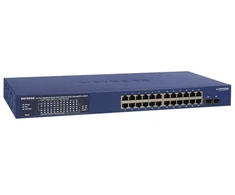 Ausinės Valdomas gigabitinis komutatorius NETGEAR GS724TP-300EUS, 26 prievadų, PoE 190 W (PoE+: 24 prievadai)