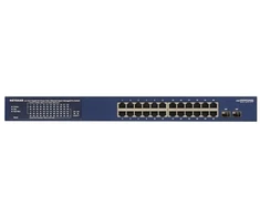 Ausinės Valdomas gigabitinis komutatorius NETGEAR GS724TP-300EUS, 26 prievadų, PoE 190 W (PoE+: 24 prievadai)