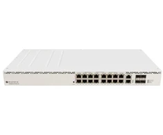 Šakotuvas Valdomas komutatorius Mikrotik CRS320-8P-8B-4S+RM, 21 prievadas, PoE (PoE+: 8; PoE++: 8;), 600/963W, Gigabit/10G