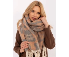 Wool Fashion Italia Šiltas minkštas moteriškas šalikas: Dydis - Universalus
