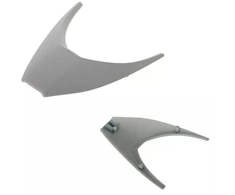 Šalmas RECON XC Fin Baltas Pilkas 661