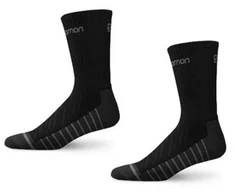 Salomon Life kojinės, 2 poros, 16023-JUODA/PILKA