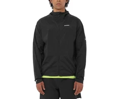Salomon Sense Aero Wind JKT M LC2743000 vyriška vėjui nepralaidi striukė, juoda, 2XL