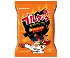 Samyang Buldak Potato Chips Quattro Cheese flavor 55g x 20 pcs (KR)