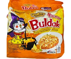 Samyang Hot Chicken Dried Ramen Quattro Cheese 145g x40 (INDO)