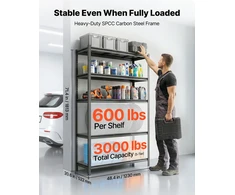 Sandėliavimo lentyna VEVOR SS4820HA, 1360,8kg keliamoji galia