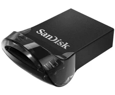 SanDisk Ultra Fit SDCZ430-128G-G46 USB atmintinė (128 GB; USB 3.1; Juoda)