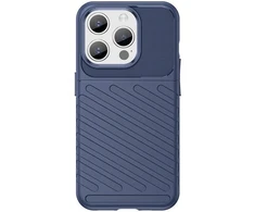 Hurtel Šarvuotas iPhone 15 Pro Thunder – dėklas telefonui, mėlynos spalvos