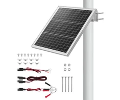Saulės baterijų įkroviklis VEVOR 20W, 12V