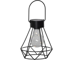Saulės energija įkraunama LED lempa „Edison“