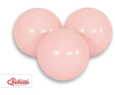 Sauso baseino plastikiniai kamuoliukai, 50 vnt., rožiniai