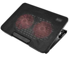Ausinės SAVIO Nešiojamojo kompiuterio aušinimo padėklas COS-02