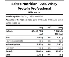 Scitec 100% Whey Protein Professional 1000g