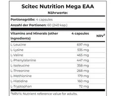 Scitec Mega EAA 240 Kapsulės