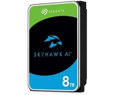 Ausinės Seagate Skyhawk AI ST8000VE001 HDD (8 TB; 3,5"; 256 MB; 7200 aps./min.)