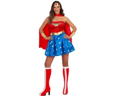 Seksualus Nuostabiosios moters (Wonder Woman) kostiumas moterims – DC Comics