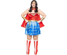 Seksualus Nuostabiosios moters (Wonder Woman) kostiumas moterims – DC Comics