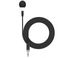 „Shure Sennheiser MKE Essential Omni Juodas“ – miniatiūrinis prisegamas mikrofonas su 3,5 mm jungtimi (juodas)