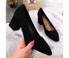 Sergio Leone W SK358A juodi aukštakulniai bateliai