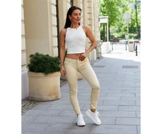 Serpenti smėlinės spalvos džinsai