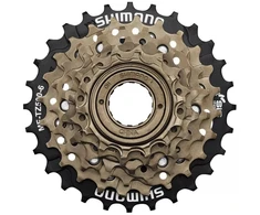 SHIMANO 6 greičių laisvosios eigos žvaigždžių blokas MF-TZ50 14-28T