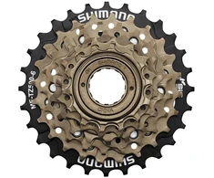 SHIMANO 6 greičių laisvosios eigos žvaigždžių blokas MF-TZ50 14-28T