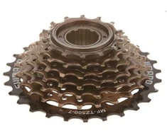 SHIMANO laisvos eigos žvaigždžių blokas MTB FTZ500 TOURNEY 7 greičių